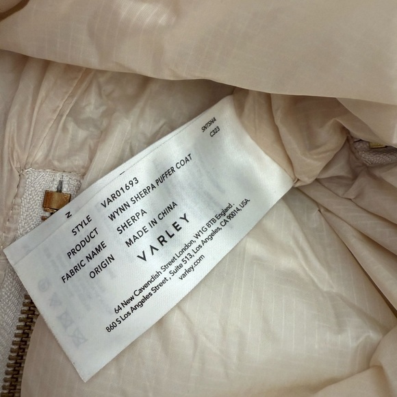 Varley Wynn Sherpa Puffer Coat - Picture 6 of 6